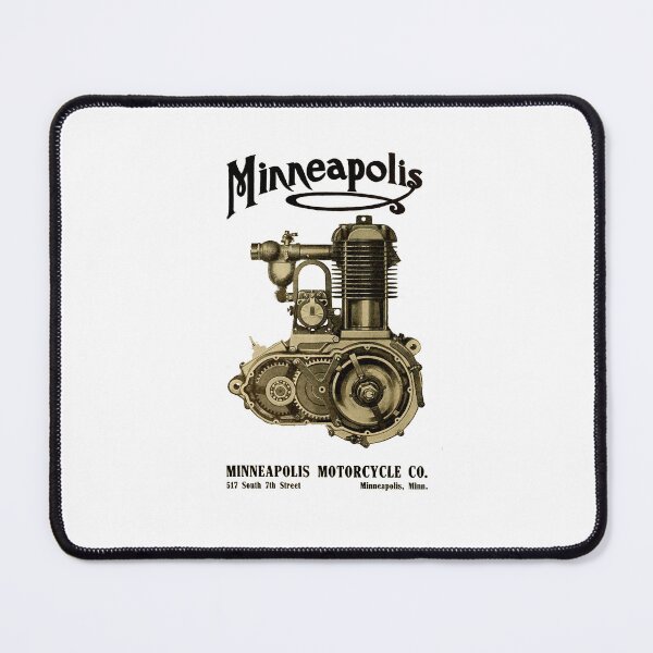 Item preview, Vintage Minneapolis Motorcycle Company - Minneapolis, Minnesota designed and sold by QuayTradingCo.