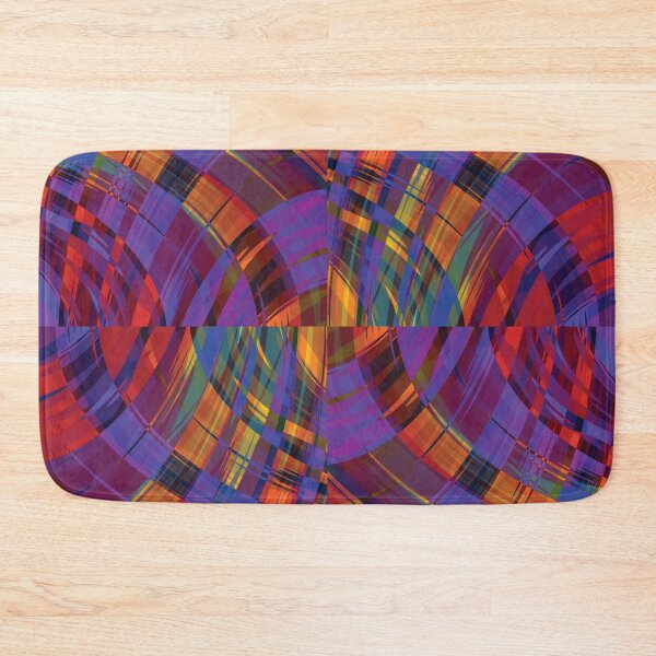 Artikelvorschau, Cubed Ripple Plaid Sunset entworfen und verkauft von Bellewood222.