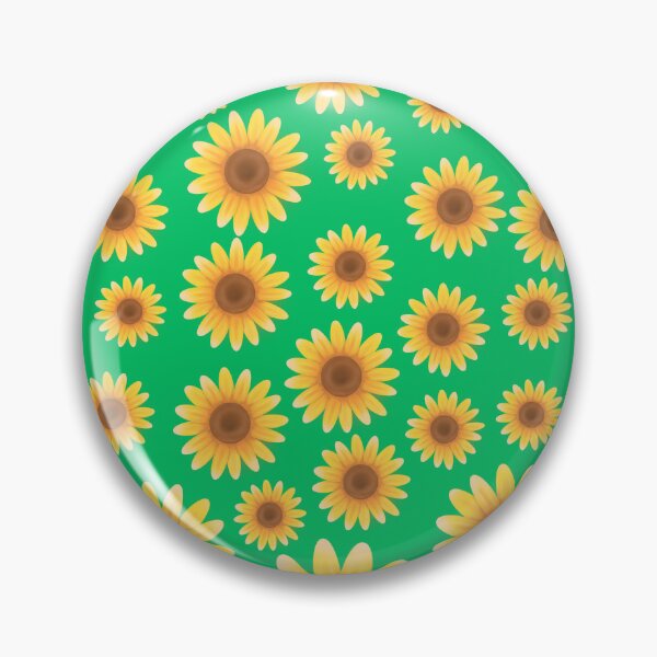 Item preview, Sunflowers and Daisies | Watercolor | Green | Pattern Mouse Pad designed and sold by Suldaanstyle.