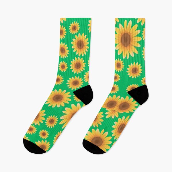 Item preview, Sunflowers and Daisies | Watercolor | Green | Pattern Mouse Pad designed and sold by Suldaanstyle.