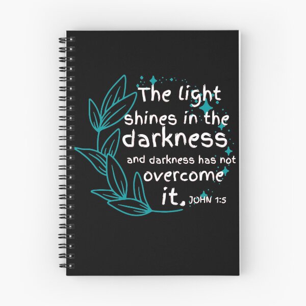 Item preview, John 1:5 Bible verse designed and sold by Rsagur12.
