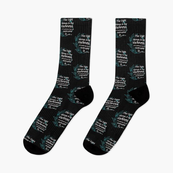 Item preview, John 1:5 Bible verse designed and sold by Rsagur12.