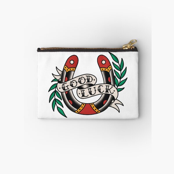 Item preview, Good Luck, lucky horseshoe tattoo designed and sold by SevenRelics.