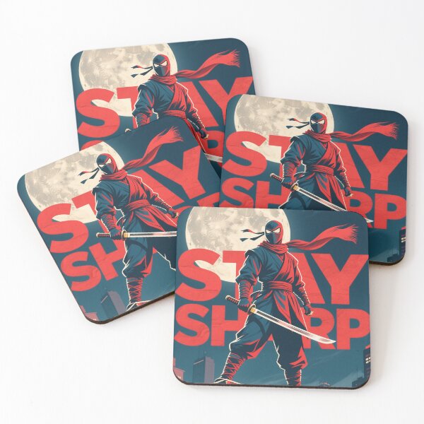 Item preview, Stay Sharp – Retro Ninja in Hope-Style Urban Scene designed and sold by HoopeStylee.