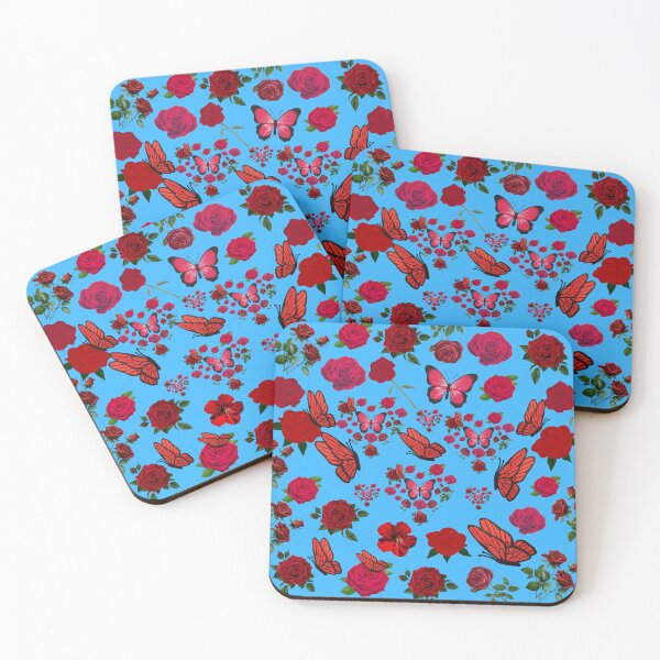 Item preview, red roses pattern Throw Blanket designed and sold by Suldaanstyle.