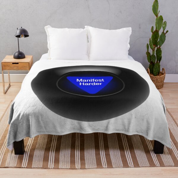 Item preview, Snarky 8-Ball Oracle says: Manifest Harder designed and sold by T. E. Wilder.