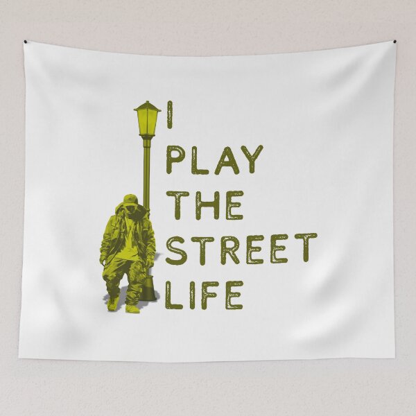 Item preview, I Play the Street Life designed and sold by UNK-Fatigues.