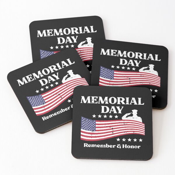 Item preview, Memorial Day USA Flag Remember Honor Patriot Men Women Kids designed and sold by SteveAllentc.