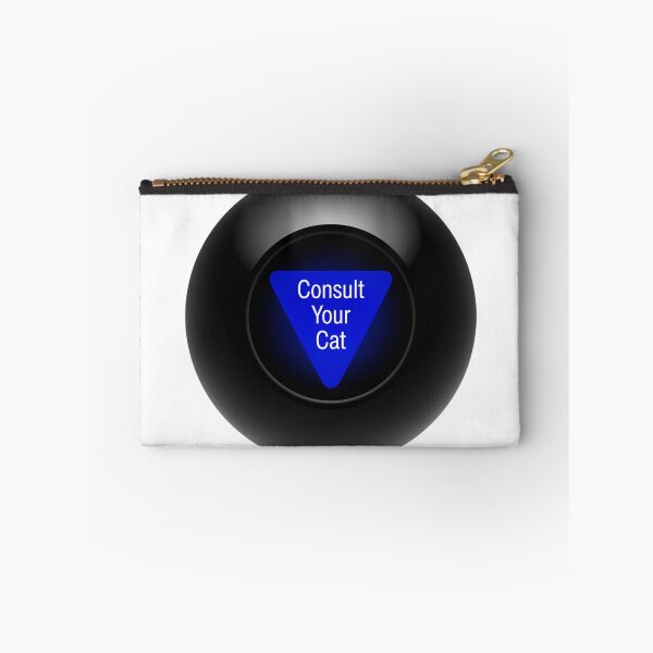 Item preview, Snarky 8-Ball Oracle says: Consult Your Cat designed and sold by T. E. Wilder.