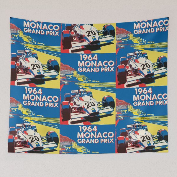 Item preview, 1964 Monaco Grand Prix Poster designed and sold by retrographics.