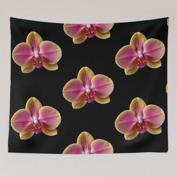 Item preview, Flower Yellow and Fuchsia Phalaenopsis Orchid – Exotic Beauty & Sophisticated Decor designed and sold by Suerte1111.