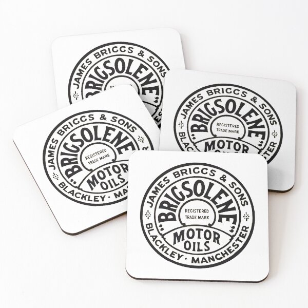 Item preview, Vintage Brigsolene  Motor Oils - James Briggs & Sons Blackley, Manchester designed and sold by QuayTradingCo.