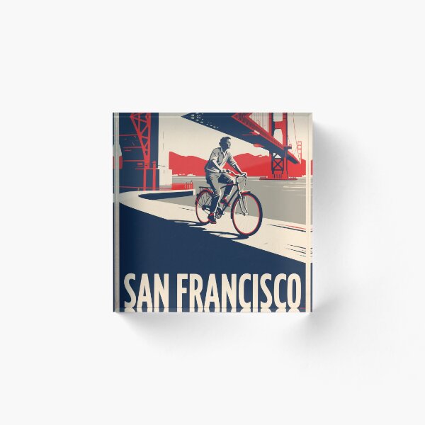 Item preview, San Francisco – Vintage Bold Art in Hope Style designed and sold by HoopeStylee.