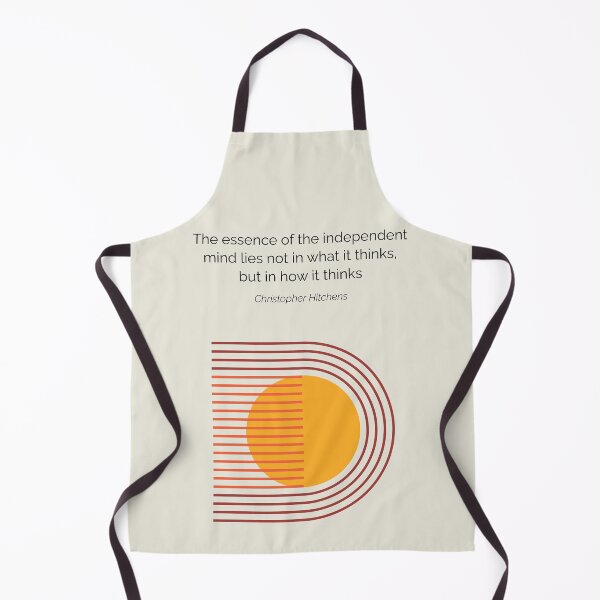 Item preview, Independent Mind Christopher Hitchens Atheist Quote designed and sold by kakarikihill.