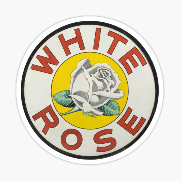 Item preview, Vintage White Rose Gasoline designed and sold by QuayTradingCo.