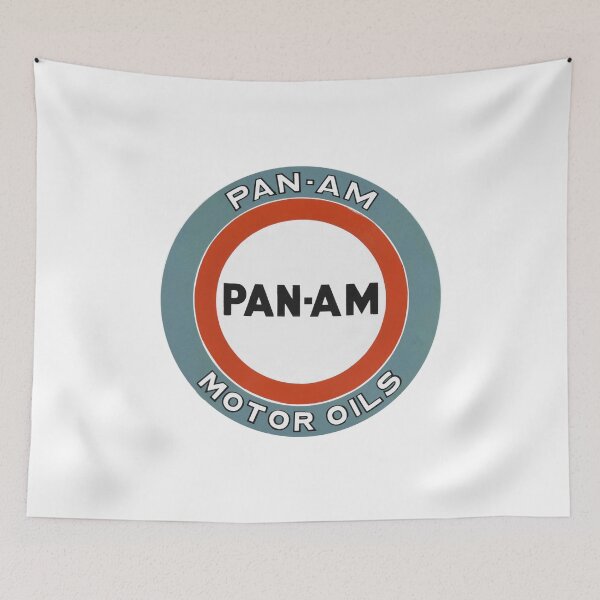 Item preview, Vintage Pan Am Motor Oils designed and sold by QuayTradingCo.