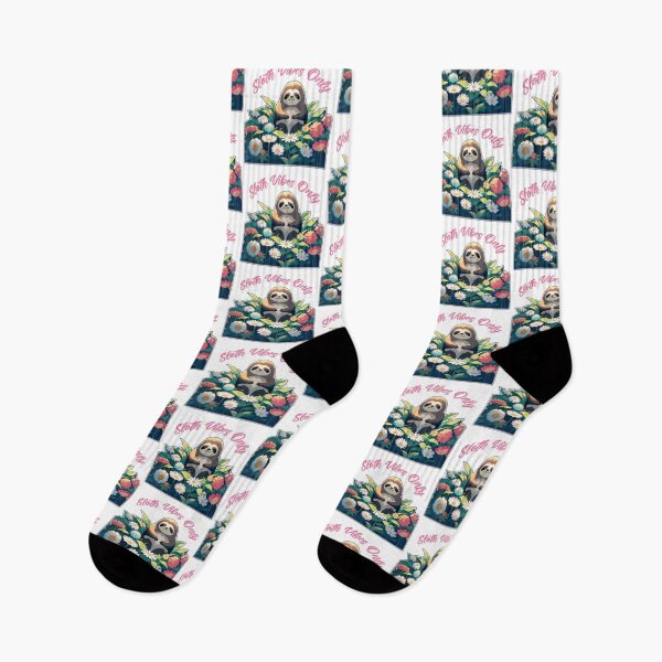 Item preview, Sloth Vibes Only designed and sold by morbidcandyboutique .