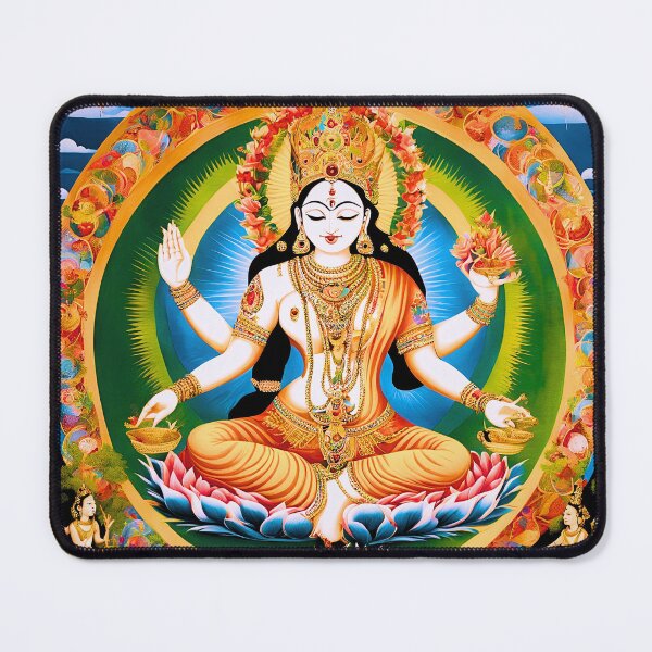 Item preview, Saraswati Goddess of the Triveti designed and sold by PitchBlackIcon.