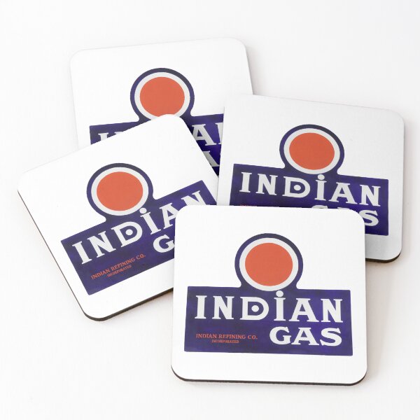 Item preview, Vintage Indian Gas - Indian Refining Company designed and sold by QuayTradingCo.