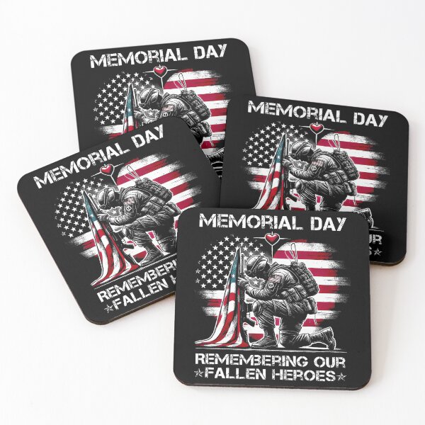 Item preview, Remembering Our Fallen Heroes Patriotic Us Flag designed and sold by SteveAllentc.