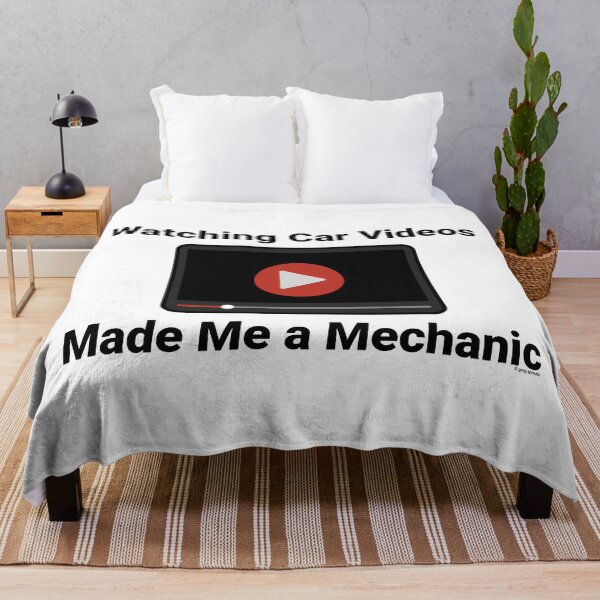 Item preview, Watching Car Videos Made Me a Mechanic designed and sold by Automotive Art by Greg.