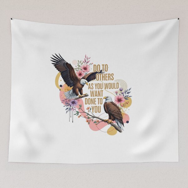 Item preview, Do To Others as You Would Want Done to You, Golden Rule Eagles designed and sold by Faithloveshop.