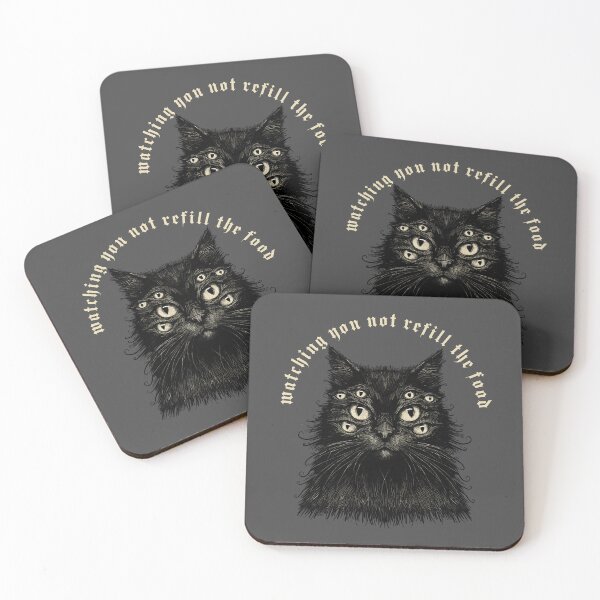 Item preview, All Eyes On You Cat designed and sold by KilkennyCat Art.