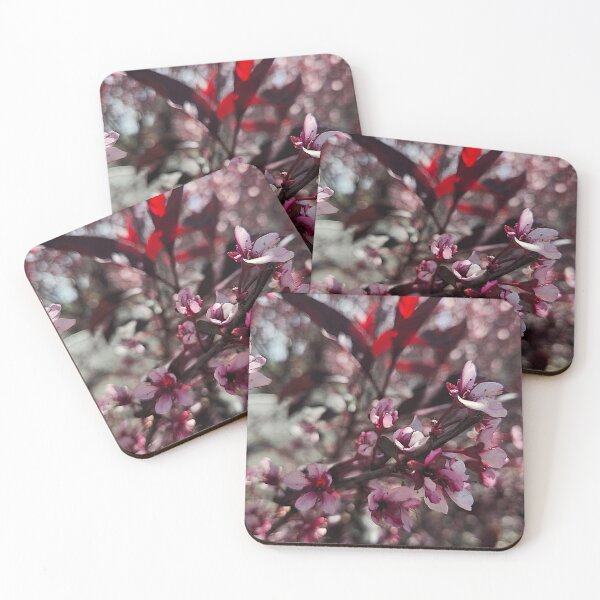 Item preview, Crimson Leaves and Pink Petals  designed and sold by Betsy Phillips.