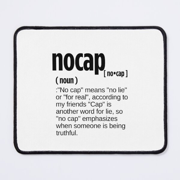 Item preview, NoCap Definition designed and sold by JustiesDesigns.