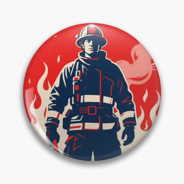 Item preview, Courage – Fearless Firefighter in Hope Style designed and sold by HoopeStylee.