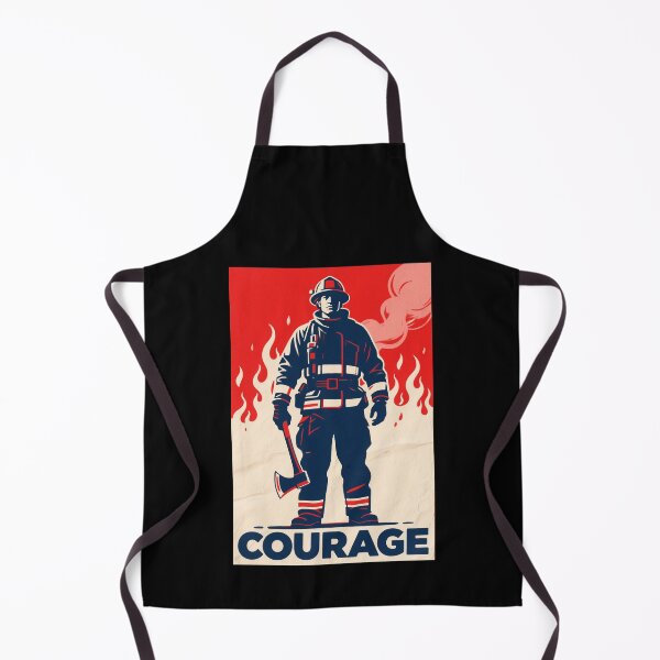 Item preview, Courage – Fearless Firefighter in Hope Style designed and sold by HoopeStylee.