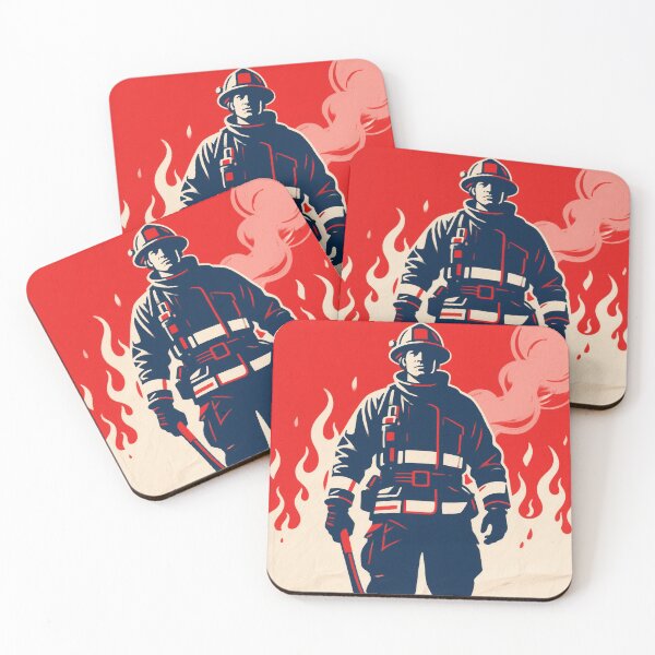 Item preview, Courage – Fearless Firefighter in Hope Style designed and sold by HoopeStylee.