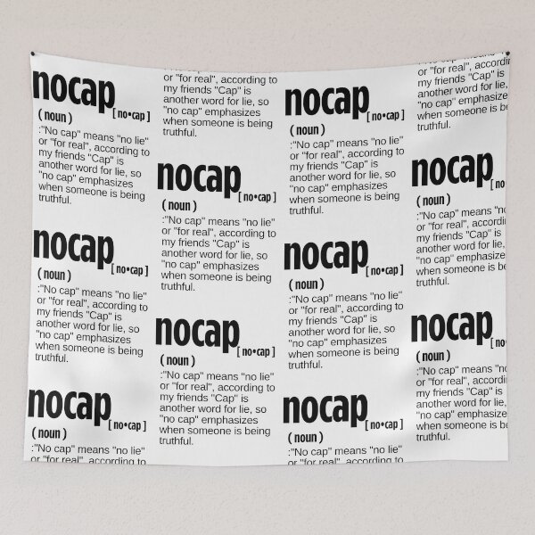 Item preview, NoCap Definition designed and sold by JustiesDesigns.