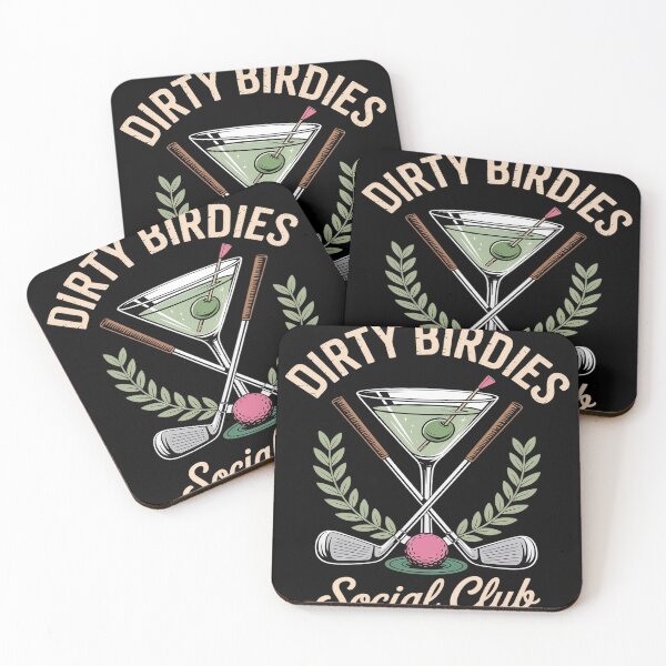 Item preview, Dirty Birdies Social Club Golfing & Drinking Funny Adult designed and sold by MAKOPOKOShop.