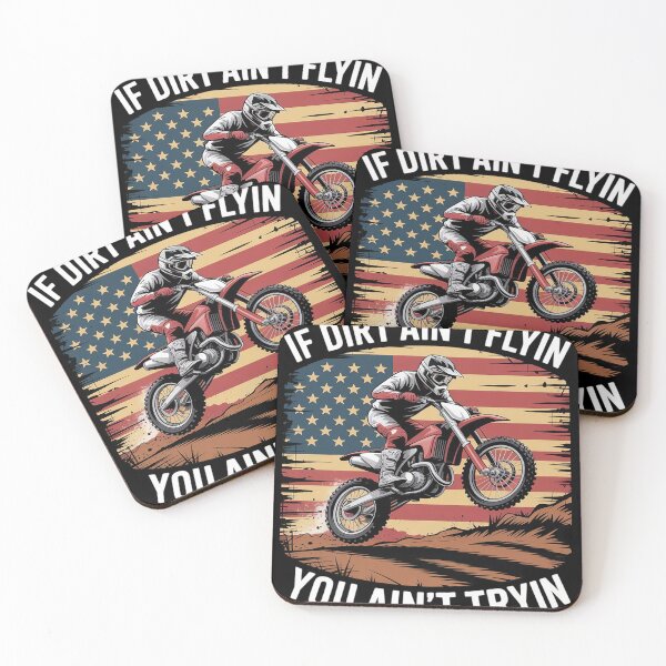 Item preview, Dirt Bike Patriot Graphic 4th of July Motocross designed and sold by MAKOPOKOShop.