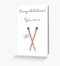 A match made in heaven! Greeting Card
