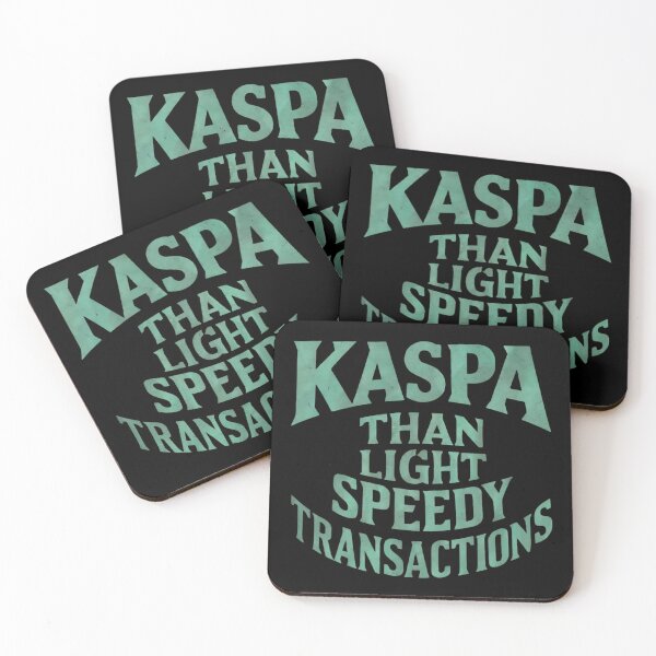 Item preview, Make Blocks Not Promises – Kaspa designed and sold by RadDeck.