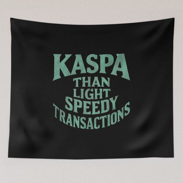 Item preview, Make Blocks Not Promises – Kaspa designed and sold by RadDeck.