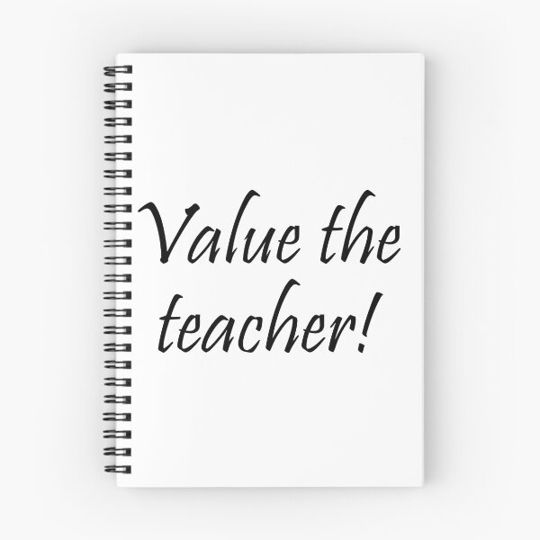 Item preview, Value the teacher designed and sold by Uglyandcute.