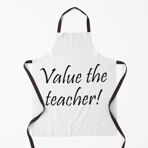 Item preview, Value the teacher designed and sold by Uglyandcute.
