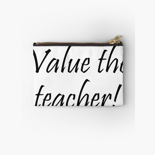 Item preview, Value the teacher designed and sold by Uglyandcute.