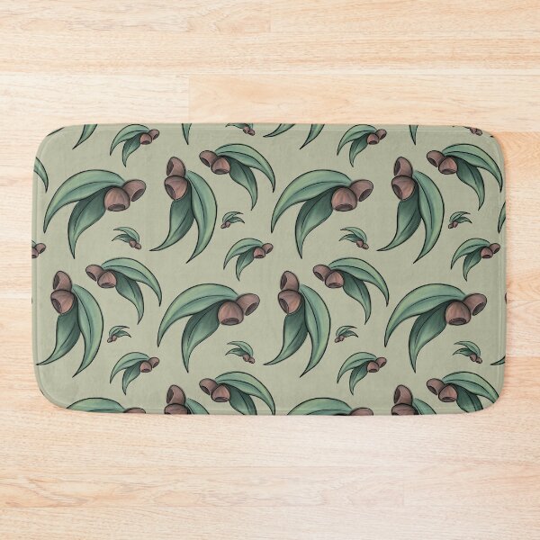 Item preview, Gum Leaf Gum Tree Seamless Pattern designed and sold by imajine.