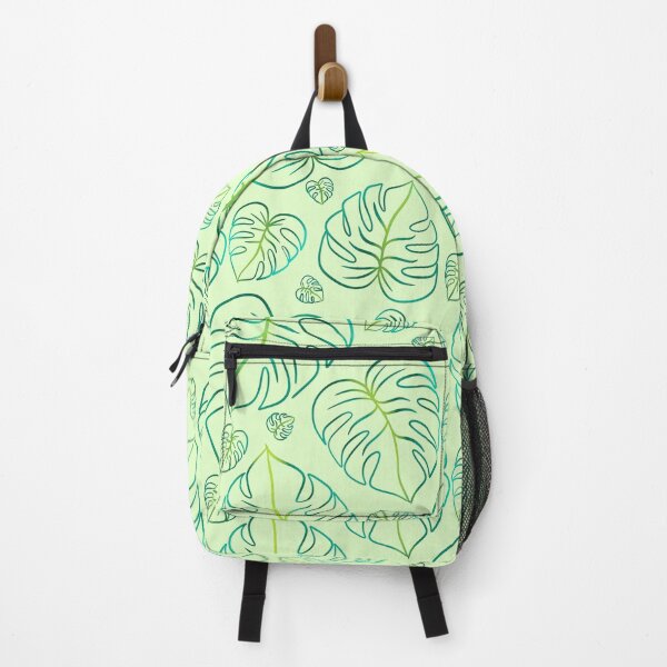 Item preview, Green Gradient Monstera Leaf Seamless Pattern designed and sold by imajine.