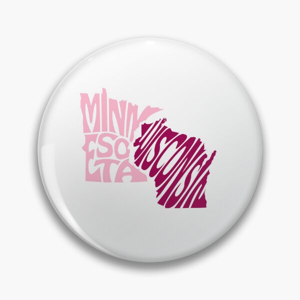 Item preview, Pink MN WI Love designed and sold by Stuck-by-Ashley.