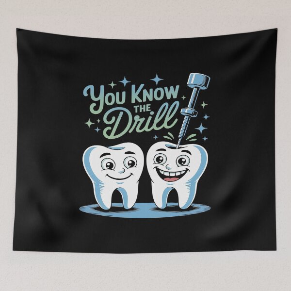 Item preview, Dentist Know Drill Funny Dental Hygienist Dentist designed and sold by MAKOPOKOShop.