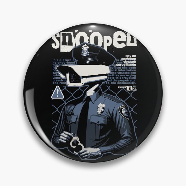 Item preview, Snooper – Watch, Don’t Blink designed and sold by Not Hugo.