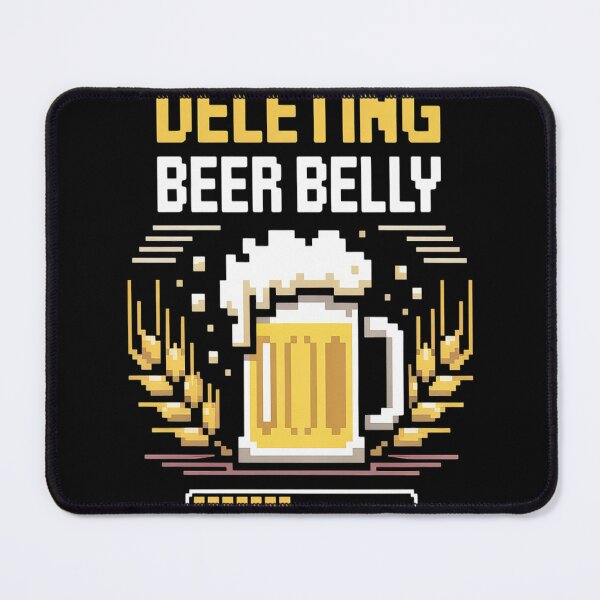 Item preview, Deleting Beer Belly In Progress Please Wait Gym Beer Lover designed and sold by MAKOPOKOShop.