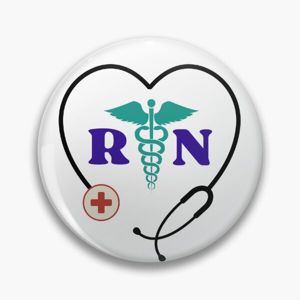 Item preview, RN Registered Nurse designed and sold by TheMysticNook.