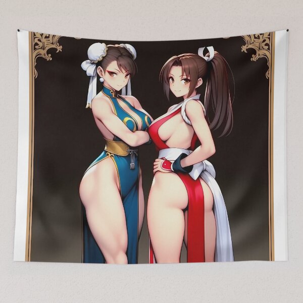 Item preview, Chun Li & Mai Shiranui - 5 designed and sold by Infinite-Aspire.
