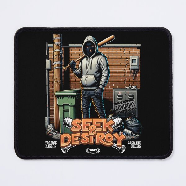 Item preview, Seek and Destroy – No Mercy Mode designed and sold by Not Hugo.